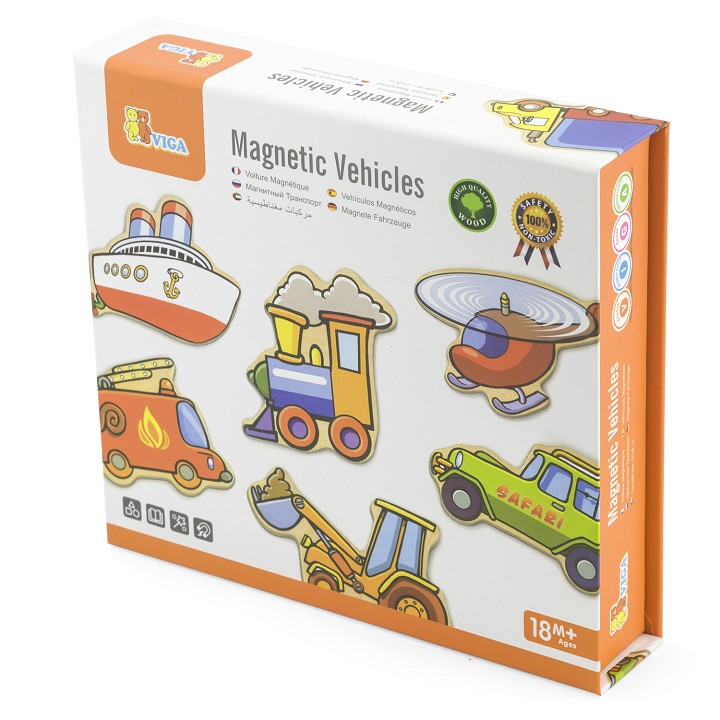 Viga Toys - Magnete - Fahrzeuge